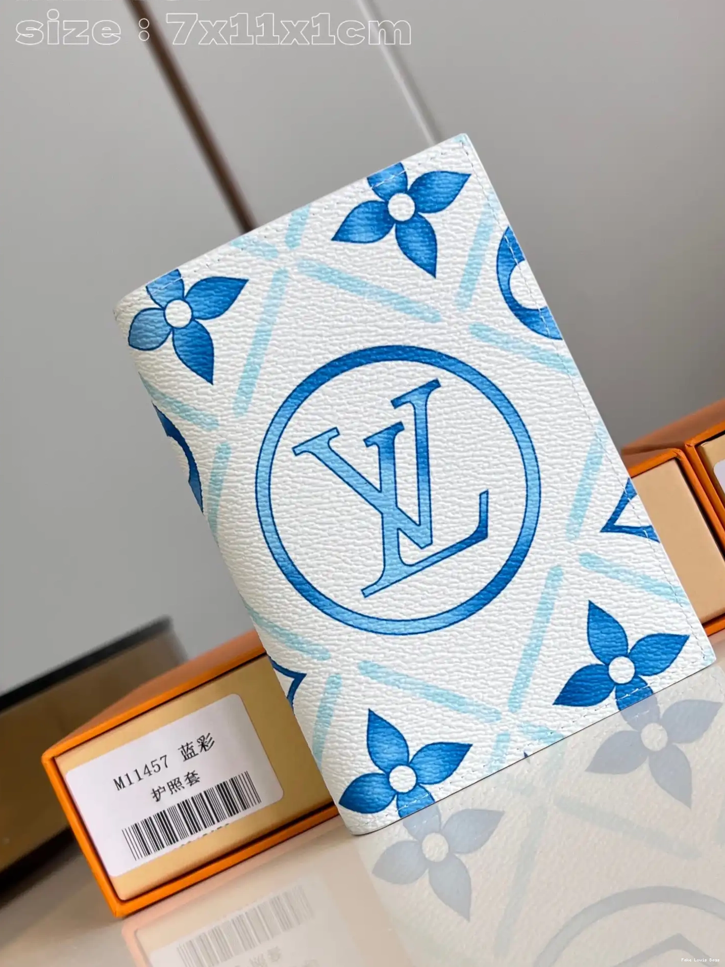 Repzbay Pocket cm LOUIS VUITTON Organizer-7.5*11.1*1 0601